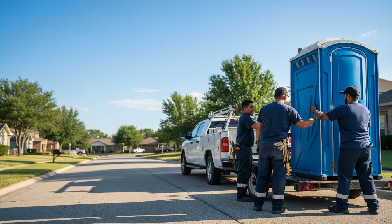 Portable Toilet Rental in Newkirk, OK near me
